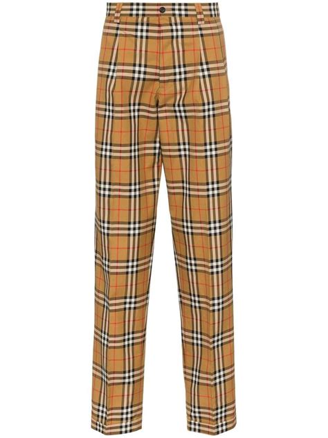 burberry print pants|burberry pants for men.